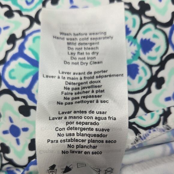 ❤️NWOT❤️Motherhood Blue and White Floral Tankini Top - Picture 11 of 12